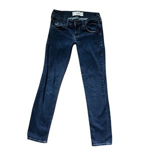 COPY - Hollister Low Rise Dark Wash Skinny Jean Size 0